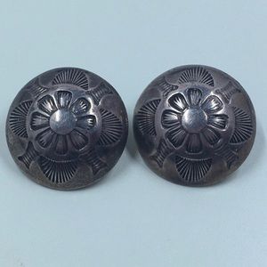 SOLD Sterling Clip-On Earrings